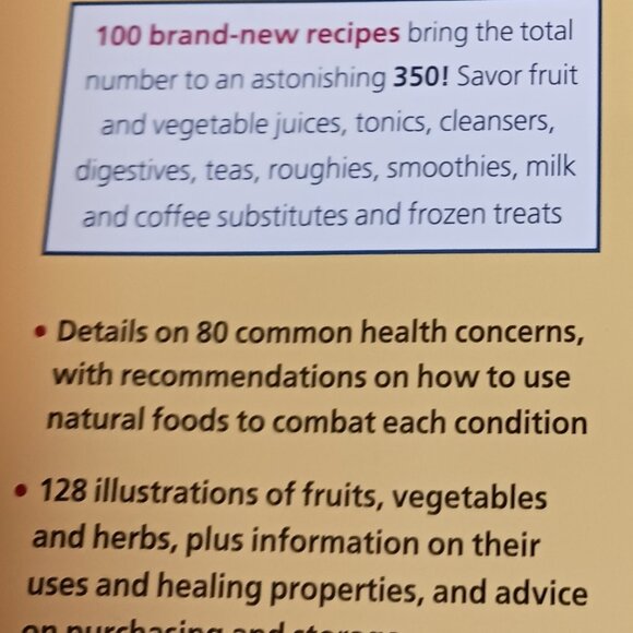 The Juicing Bible by Pat Crocker โ Revised Edition โ NEW โ350+ Recipes, Natural - Picture 11 of 11